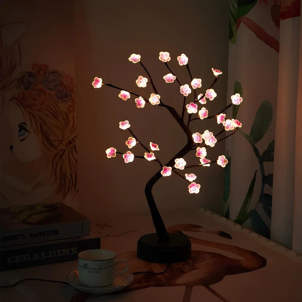 Flor de Ciruelo Luminosa - Lumia Estudio