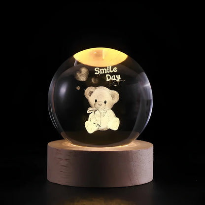 Bola de Cristal Luminosa - Lumia Estudio