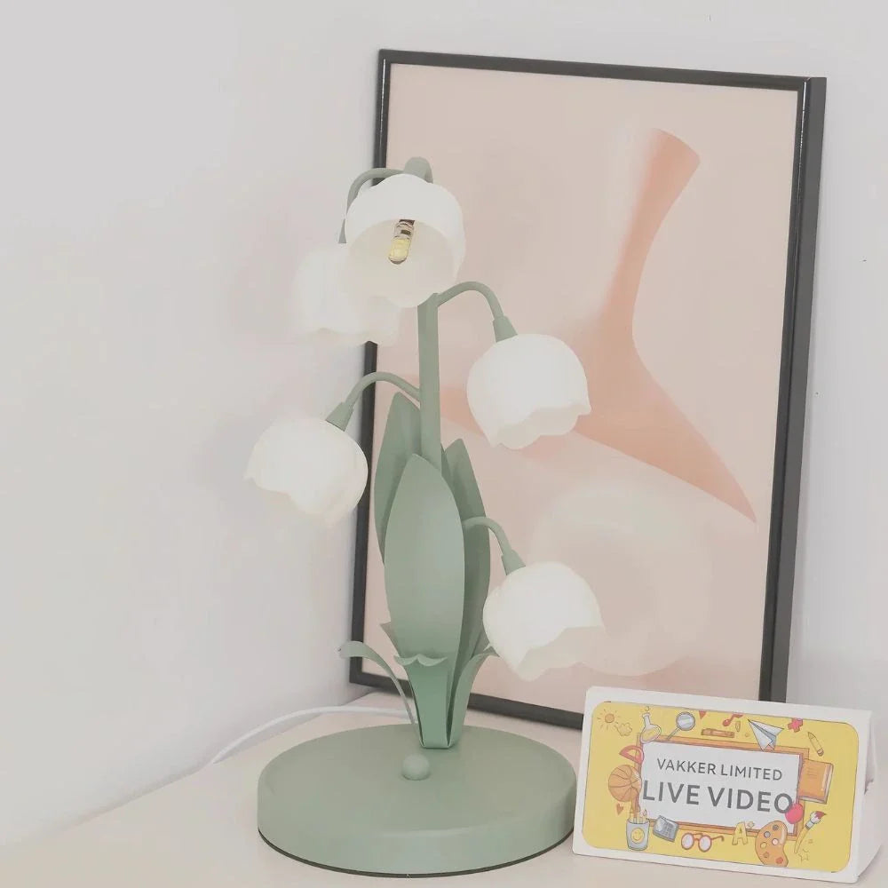 Lámpara Orquídea Campana - Lumia Estudio