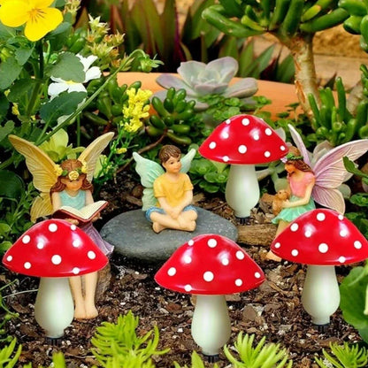 MoonlitMushrooms™ Setas Solares de Jardín - Lumia Estudio