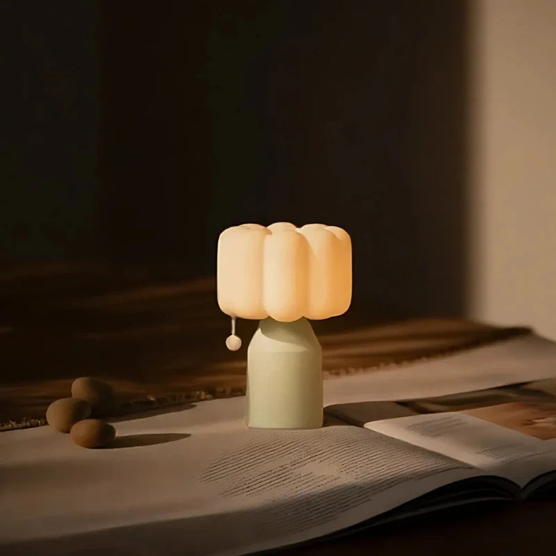 PuffGlow™ Lámpara de Mesa - Lumia Estudio
