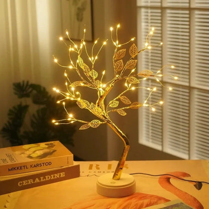 Árbol de Hojas Doradas - Lumia Estudio