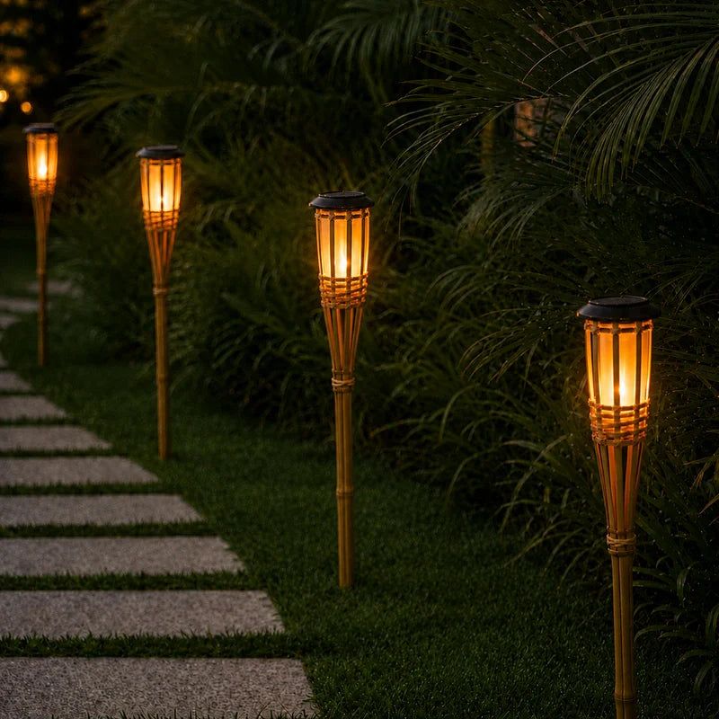 BambooFlame™ Antorcha Solar - Lumia Estudio