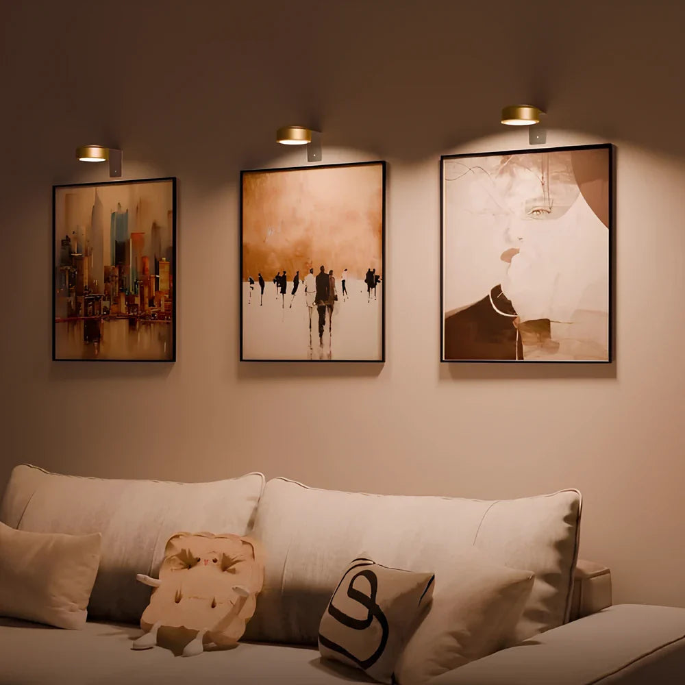 ArtGlow™ Luz para Cuadros Inalámbrica - Lumia Estudio