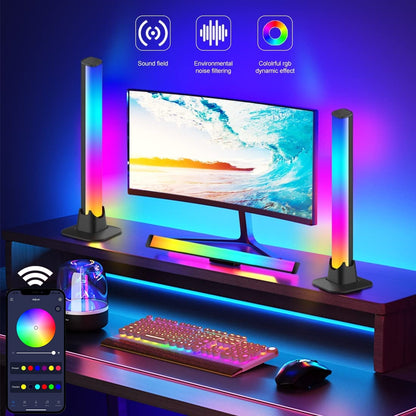 Barras de Luz Rítmica - Lumia Estudio