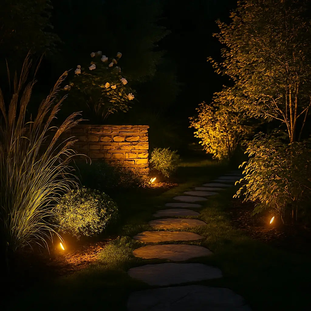 Foco Solar de Jardín - Lumia Estudio