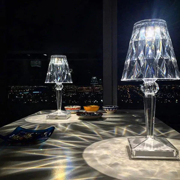 Lámpara de Cristal Brillante - Lumia Estudio