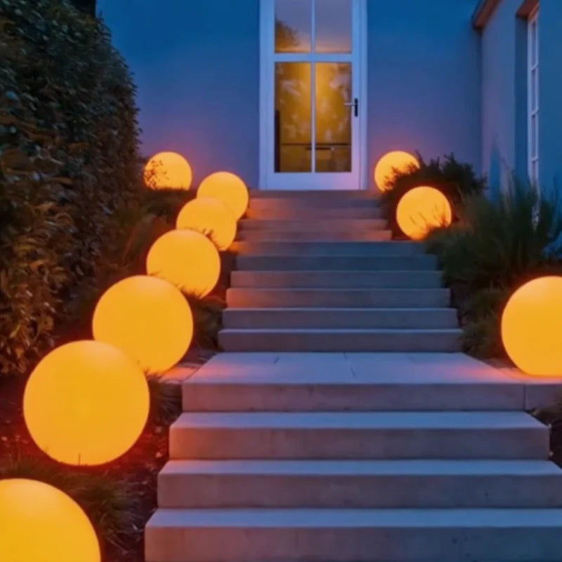 Esfera Luminosa de Jardín - Lumia Estudio