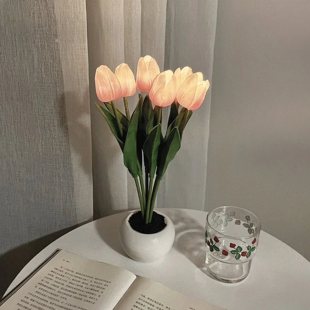Luz Nocturna Tulipán - Lumia Estudio