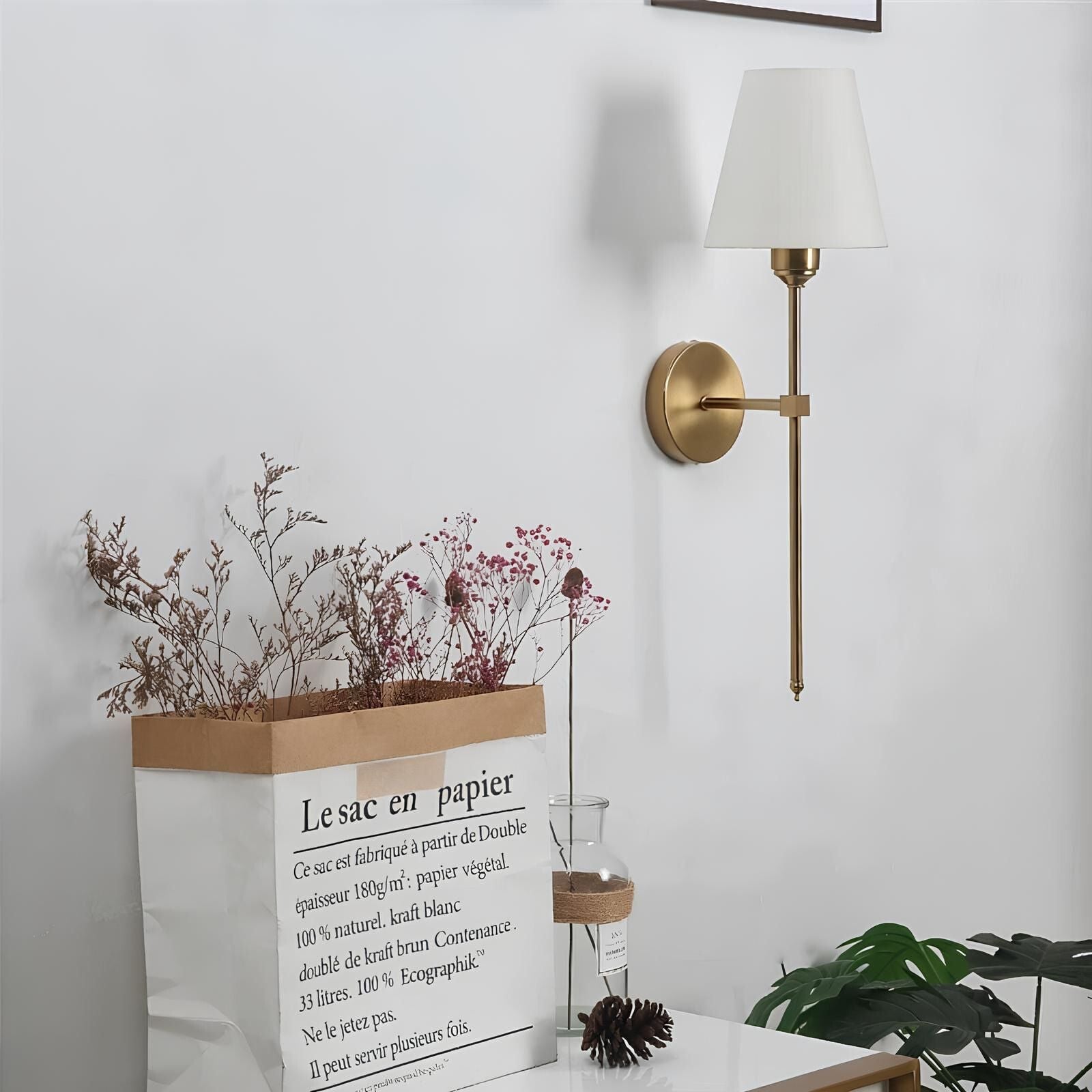 Aplique de Pared Elegancia Clásica - Lumia Estudio