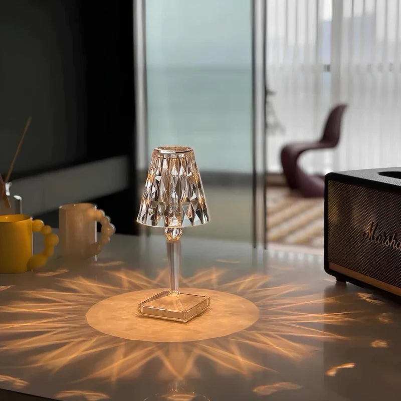 Lámpara de Cristal Brillante - Lumia Estudio