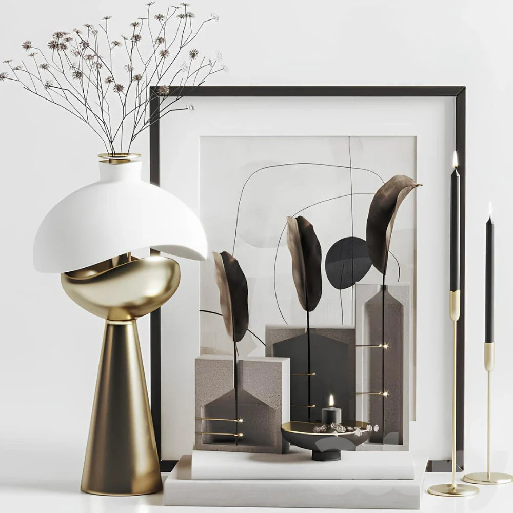 LumiDome™ Lámpara Escultórica de Mesa - Lumia Estudio