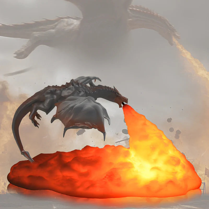Dracarys Luz Dragón - Lumia Estudio