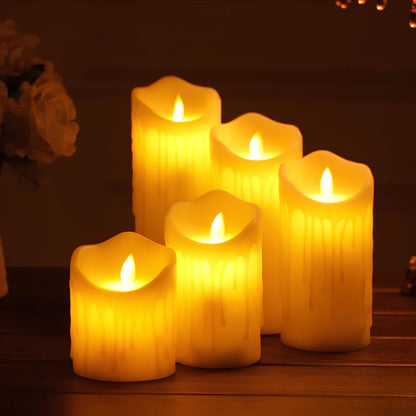 Velas Bloque Sin Llama - Lumia Estudio