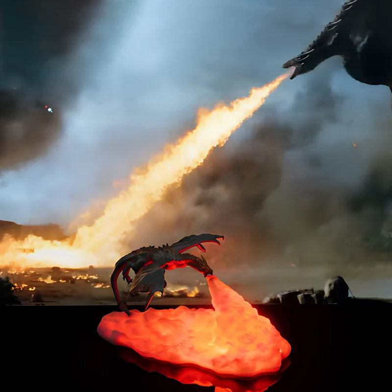 Dracarys Luz Dragón - Lumia Estudio