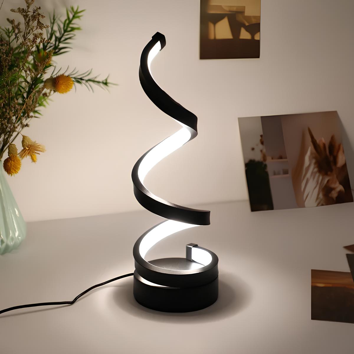 Lámpara de Mesa Espiral - Lumia Estudio