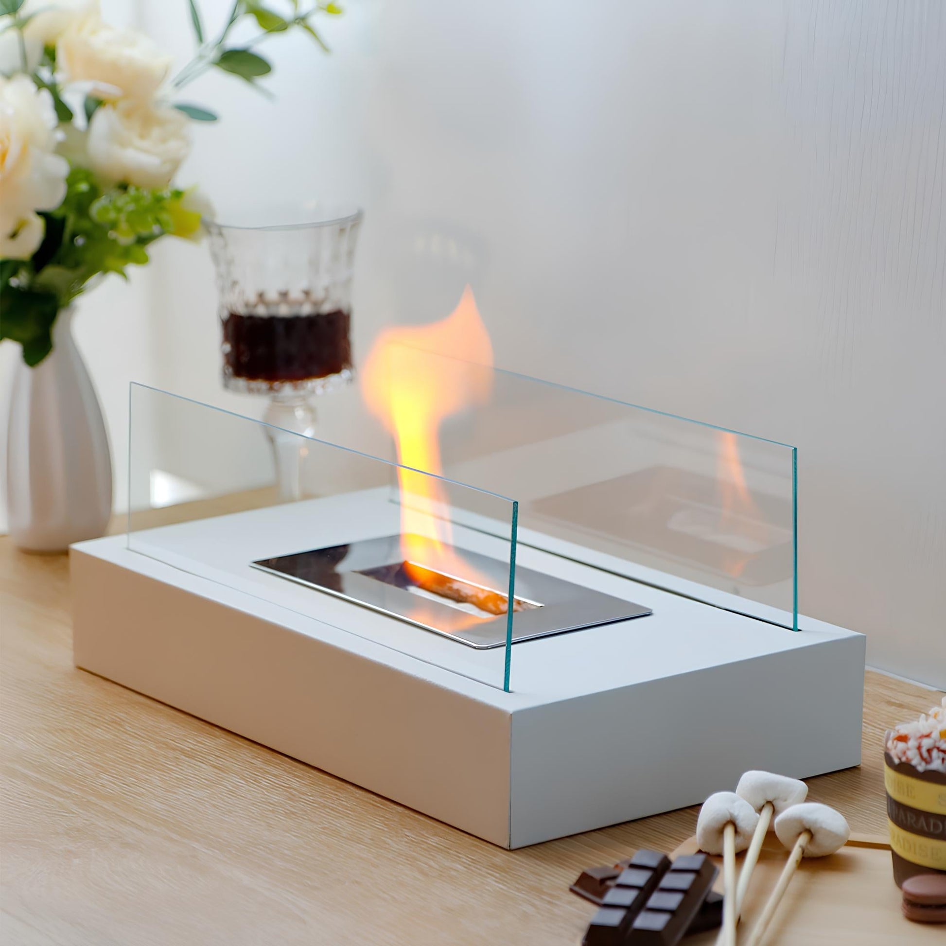 Everlasting Flame™ Chimenea de Mesa - Lumia Estudio