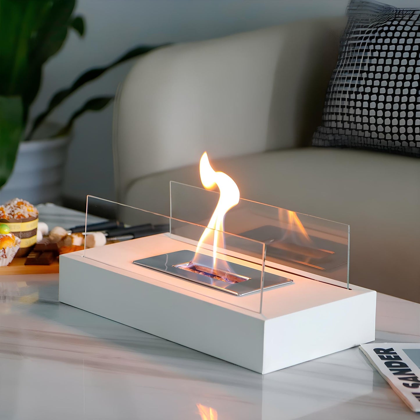 Everlasting Flame™ Chimenea de Mesa - Lumia Estudio