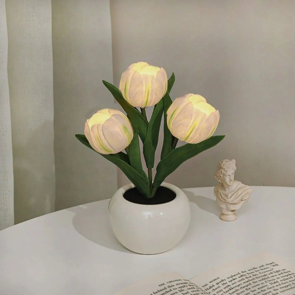 Luz Nocturna Tulipán - Lumia Estudio