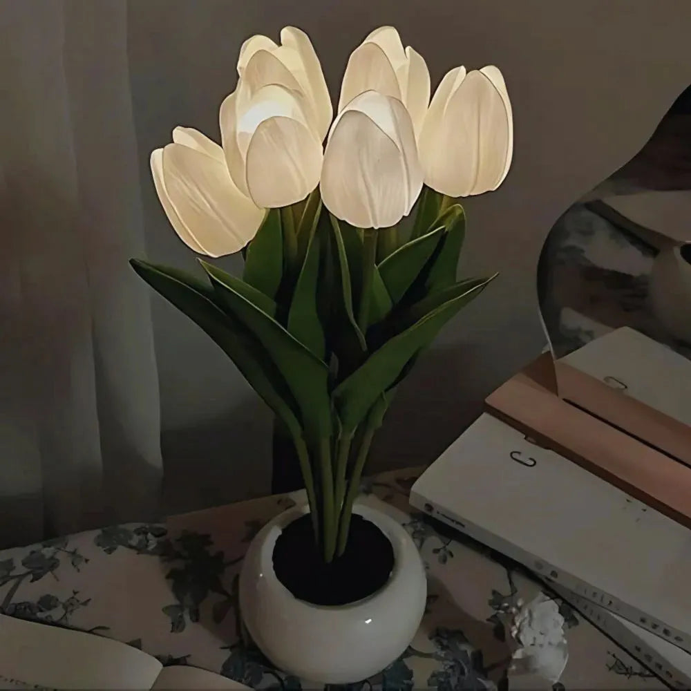 Luz Nocturna Tulipán - Lumia Estudio