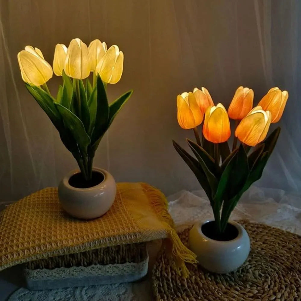 Luz Nocturna Tulipán - Lumia Estudio