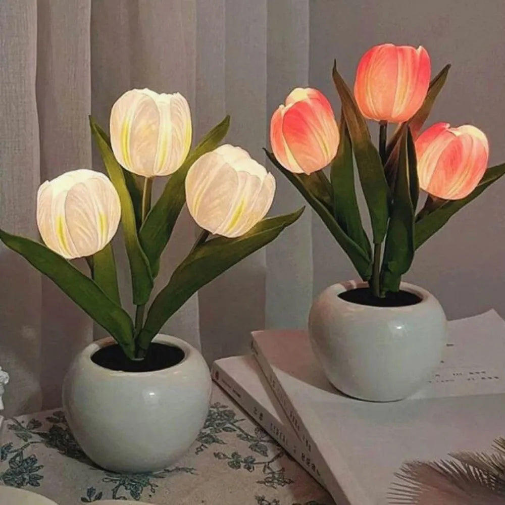 Luz Nocturna Tulipán - Lumia Estudio