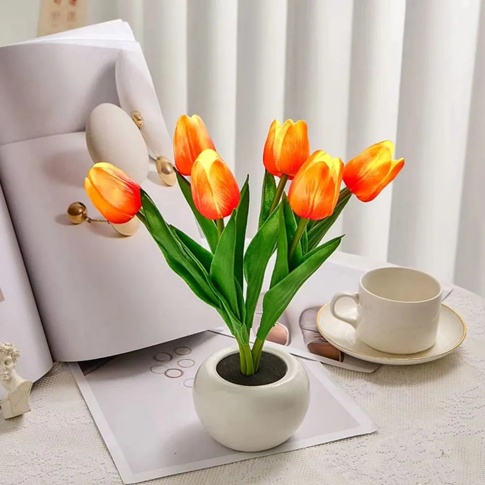 Luz Nocturna Tulipán - Lumia Estudio
