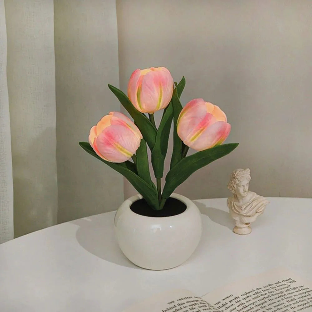 Luz Nocturna Tulipán - Lumia Estudio