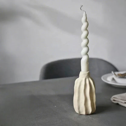 SculptForm™ Portavelas Escultórico - Lumia Estudio